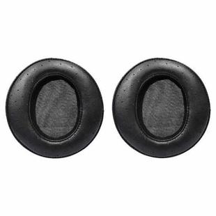 2pcs Beveled Perforated Lambskin Earphone Replacement Earpads Pads For Sony MDR-Z7 / MDR-Z7M2(Black)