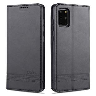 For Samsung Galaxy S20 AZNS Magnetic Calf Texture Horizontal Flip Leather Case with Card Slots & Holder & Wallet(Black)
