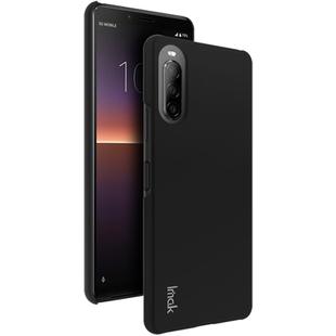 For Sony Xperia 10 II IMAK Full Coverage Cowboy Hard Case(Metal Black)