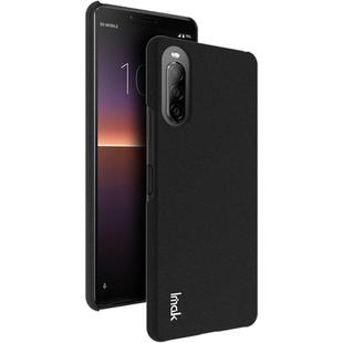 For Sony Xperia 10 II IMAK Full Coverage Cowboy Hard Case(Matte Black)