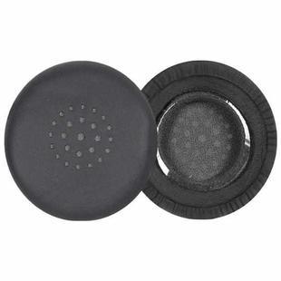 2 Pack Protein Leather Earphone Replacement Earpads Pads For Sony WH-CH400(Black)