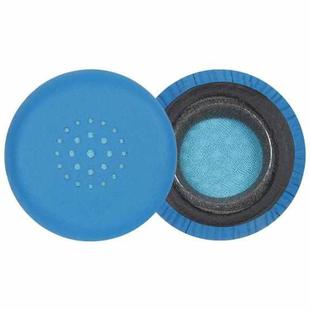 2pcs Protein Leather Earphone Replacement Earpads Pads For Sony WH-CH400(Blue)
