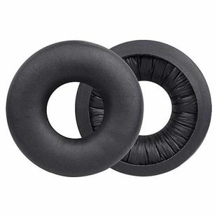 2 Pack Protein Leather Earphone Replacement Earpads Pads For Sony WH-CH520(Black)