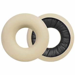 2 Pack Protein Leather Earphone Replacement Earpads Pads For Sony WH-CH520(Light Gold)