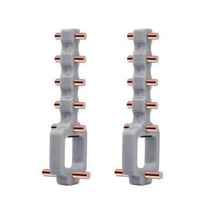 For DJI Mavic 3 / Air 2 / Air 2S / Mini 2 BRDRC Remote Controller Copper Yagi-Uda Antenna Signal Enhancer(Grey)