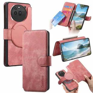 For Nothing CMF Phone 3a Pro CaseNeo MagSafe RFID Anti-theft Retro Leather Phone Case(Pink)