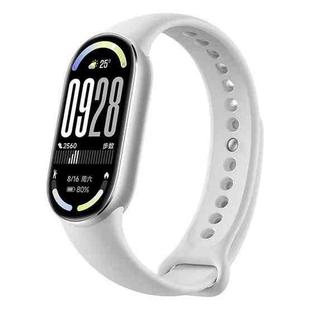Original Xiaomi Smart Band 10, 1.72 inch AMOLED Screen 5ATM Waterproof Smart Watch, Support Blood Oxygen / Heart Rate Monitor(Silver)