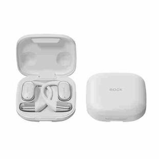 ROCK X718 RAU0783 Bluetooth 5.4 Wireless Ear-Hugs Earphones(White)