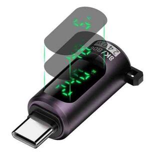 240W Type-C to Type-C Digital Display Adapter with Switch(Grey Purple)