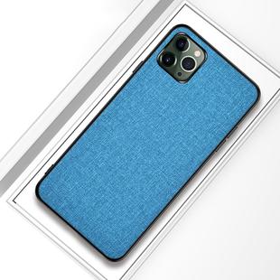 For iPhone 12 mini Shockproof Cloth Texture PC+ TPU Protective Case(Sky Blue)