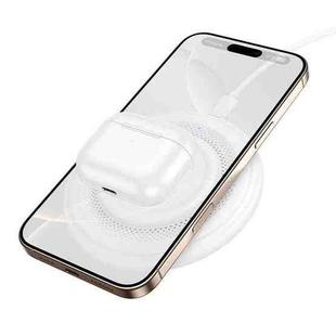 Borofone BQ40 15W Crown Desktop Wireless Fast Charger(White)