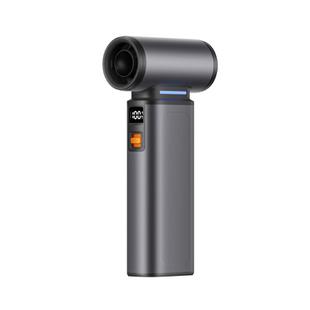F1 Stepless Speed High-Power Turbo Handheld Fan(Dark Grey)