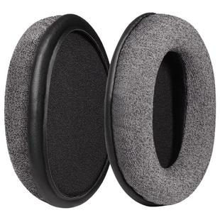 2 Pack Skin-friendly Cloth Earphone Replacement Earpads Pads For HyperX Cloud 1 / I / 2 / II / 3(Grey)