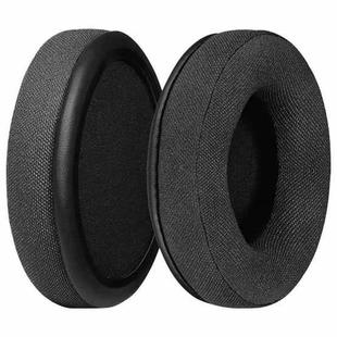 2 Pack Skin-friendly Cloth Splicing Earphone Replacement Earpads Pads For HyperX Cloud 1 / I / 2 / II / 3(Dark Grey)
