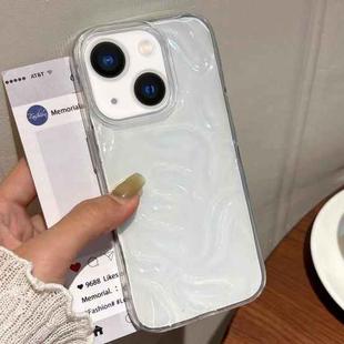 For iPhone 14 Plus Meteorite Texture Solid Color Glaze TPU Phone Case(Transparent)