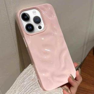 For iPhone 12 Pro Meteorite Texture Solid Color Glaze TPU Phone Case(Pink)