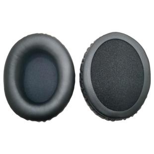 2 Pack Protein Leather Earphone Replacement Earpads Pads For HyperX Cloud 3(Black)