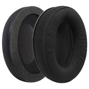 2pcs Football Net Splicing Earphone Replacement Earpads Pads For HyperX Revolver S(Black)