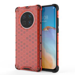 For Huawei Mate 40 Shockproof Honeycomb PC + TPU Protective Case(Red)