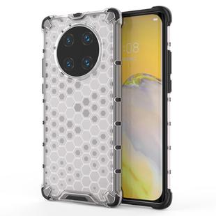 For Huawei Mate 40 Pro+ Shockproof Honeycomb PC + TPU Protective Case(White)
