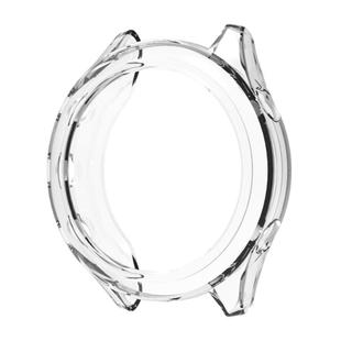 For Garmin Forerunner 970 Half Coverage Hollow TPU Watch Protective Cover(Transparent)