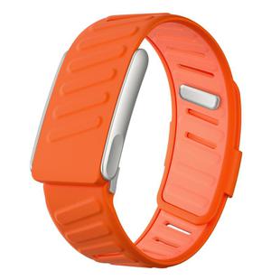 For WHOOP 5.0 Electrocardiogram Silicone Sports Watch Band(Orange+Light Orange)