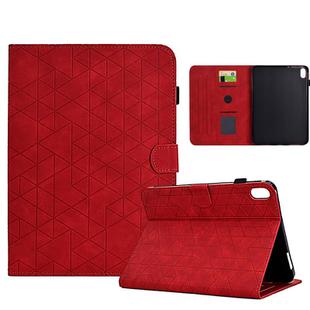 For Xiaomi Redmi Pad 2 Rhombus TPU Smart Leather Tablet Case(Red)