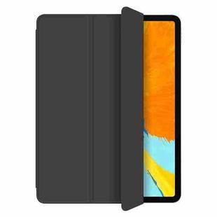 For iPad Pro 11 (2020) WIWU Magnetic 3-folding Horizontal Flip PU Leather Tablet Case with Holder & Wake-up / Sleep Function(Black)