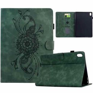 For Xiaomi Redmi Pad 2 Mandala Embossed Smart Leather Tablet Case(Green)