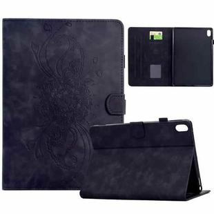 For Xiaomi Redmi Pad 2 Mandala Embossed Smart Leather Tablet Case(Black)