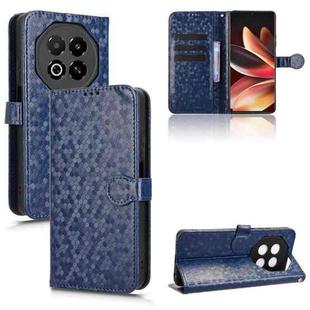 For Meizu Note 16 Honeycomb Dot Texture Leather Phone Case(Blue)