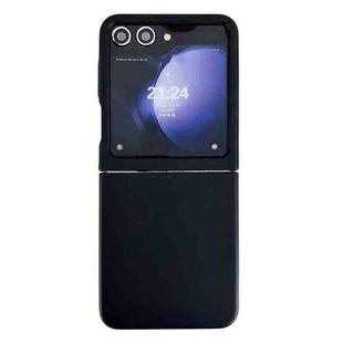 For Samsung Galaxy Z Flip6 Large Window Skin Feel PC Phone Case(Black)