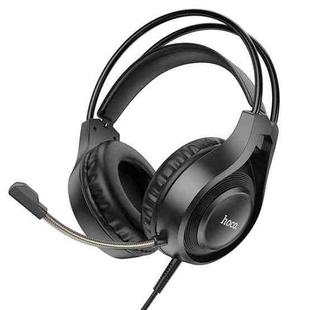 hoco W106 Tiger 3.5mm Plug Wired Gaming Headset(Black)