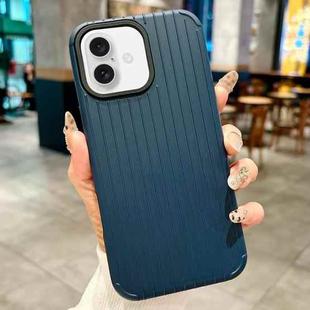 For iPhone 16 Luggage-Inspired Design MagSafe Full Coverage Phone Case(Dark Blue)
