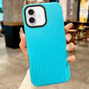 For iPhone 16 Luggage-Inspired Design MagSafe Full Coverage Phone Case(Light Blue)