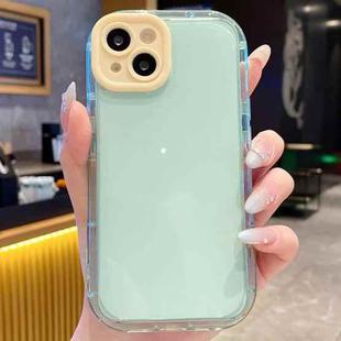 For iPhone 13 Playful Color TPU + PC MagSafe Full Coverage Phone Case(Green)
