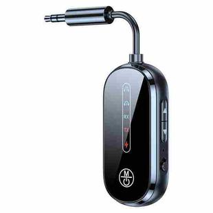 C83 Pro 2 in 1 Car Wireless Audio Adapter 3.5mm Audio Receiver Transmitter(Black)
