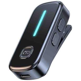 C89 2 in 1 Back Clip Wireless Audio Adapter Car 3.5mm Audio Receiver Transmitter(Black)