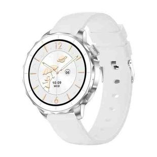HD X2 Mini 1.32 inch AMOLED Screen Smart Watch IP68 Waterproof Support BT Call(Silver)