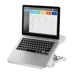 NUOXI N2 8-level Adjustable Laptop Holder, without Turntable(White)