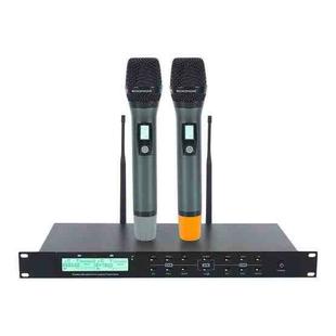AI-101 Professional Home Karaoke 7-band Reverberation Wireless Microphone(Black)