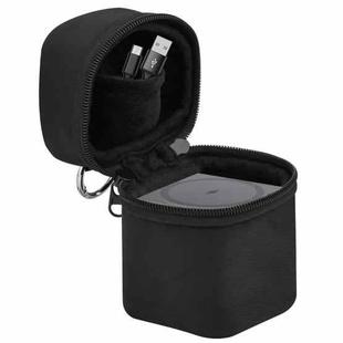 For Anker Cube 3 in 1 Wireless Charging Portable Buckle Storage Bag(Black)