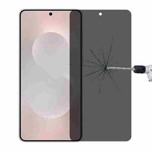 For Samsung Galaxy S25 Edge 5G High Transparency Full Cover Anti-spy Tempered Glass Film, Support Fingerprint Unlocking