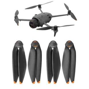 For DJI Mavic 4 Pro Sunnylife 1158F Quick-Release Propellers Blades, Type:Two Pairs(Orange Tip)