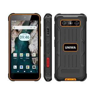 UNIWA R4001 Rugged Phone, Night Vision, 4GB+64GB, 4.0 inch Android 14 Unisoc T606 Octa Core, Network: 4G, OTG, NFC, Plug:US Plug(Black)