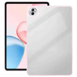For Honor Pad 10 12.1 2025 Color TPU Hybrid Clear Acrylic Tablet Case(Pink)