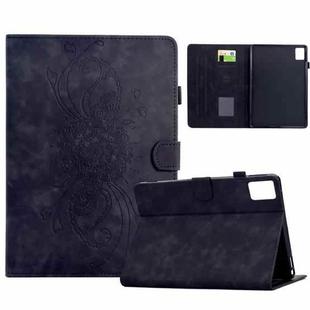 For Lenovo Xiaoxin Pad 11 2025 Mandala Embossed Smart Leather Tablet Case(Black)
