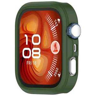 For Huawei Watch Fit 4 Soft Silicone Watch Protective Cover(Army Green)