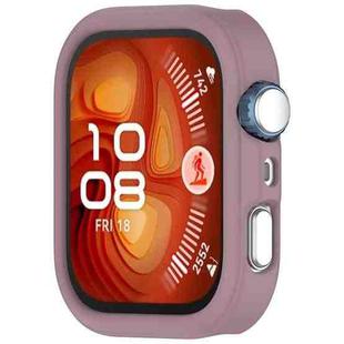 For Huawei Watch Fit 4 Soft Silicone Watch Protective Cover(Smoke Purple)