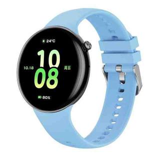 For Honor Watch Fit xDfind Skin-friendly Silicone Watch Band(Blue)